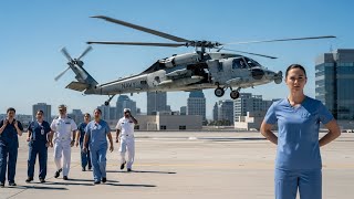 They Mocked the Quiet New Nurse — Until a Navy Helicopter Landed, Demanding Their SEAL Combat Pro.