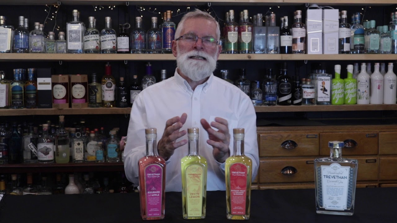 Gin review Trevethan Cornish fruit gins