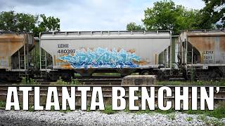 Freight Trains Move Into NS Inman Yard In Atlanta - Freight Train Graffiti
