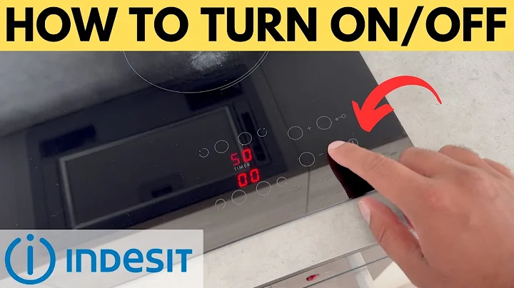 HOW TO TURN ON/OFF THE INDESIT INDUCTION HOB