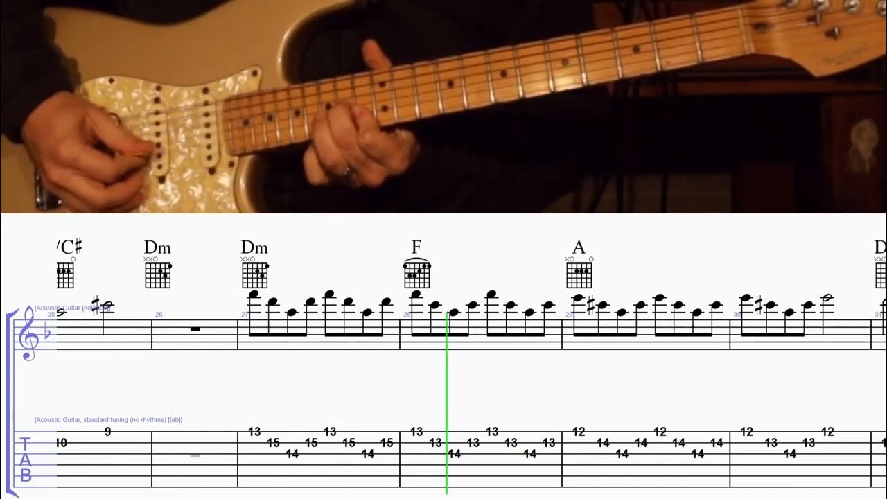 How To Play Gravity Falls On Guitar How to Play the Gravity Falls Theme on Guitar with TAB - YouTube