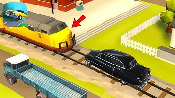 Reckless Getaway 2 - All Levels Gameplay iOS / Android Part Train Crash