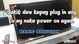 How To Fix Some Led Tv Auto Power On