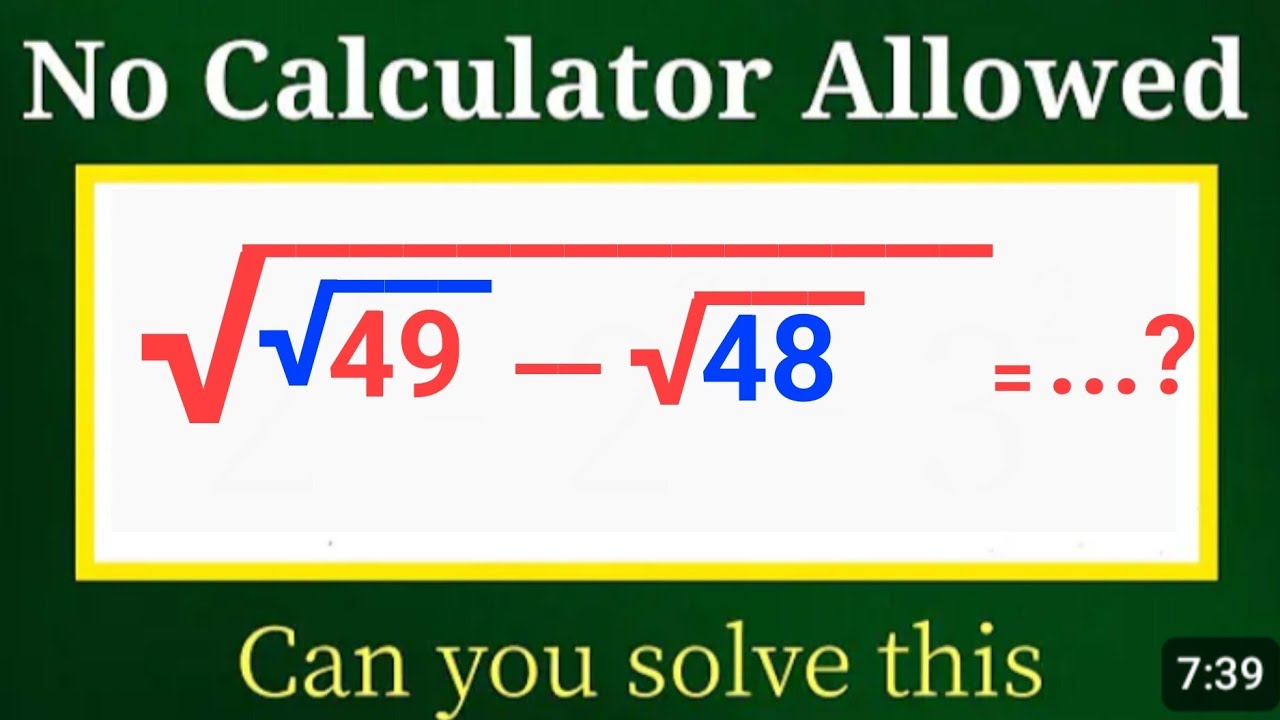 Indian | A Nice Olympiads Trick | No Calculator Allowed 📵 #matholympiad #viralmathproblem #exp#o#mat
