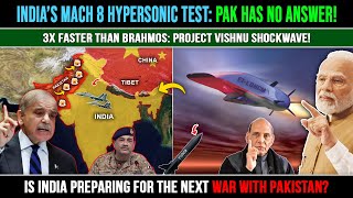 Indian Military Successfully Tests MACH8 Hypersonic Missile | Indian Defence Update | Project Vishnu