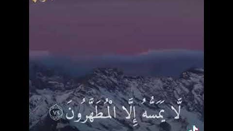 فلا اقسم بمواقع النجوم تلاوه مبكيه