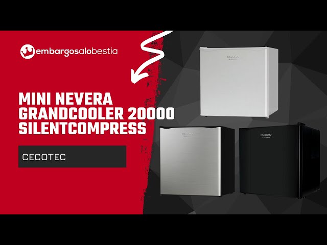 Mini Nevera Cecotec GrandCooler 20000 SilentCompress White F - Neveras  Portátiles - Para la Cocina - Pequeño Electrodoméstico 