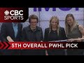 American Savannah Harmon selected 5th overall by Ottawa in PWHL draft | CBC Sports