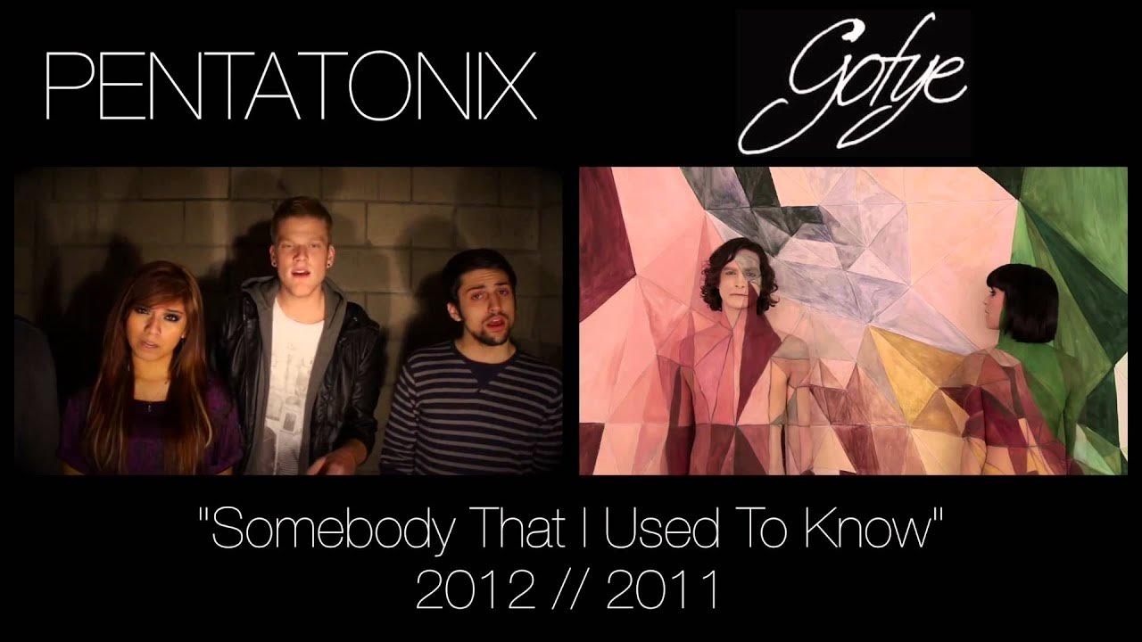 Somebody that i used to know аккорды. Пентатоникс somebody that i used to know. somebody that i used to know обложка. somebody that to used to know. somebody that i used to know lyrics.