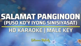 Vignette de la vidéo "Salamat Panginoon (Puso Ko'y Iyong Sinisiyasat) | KARAOKE - Male Key"