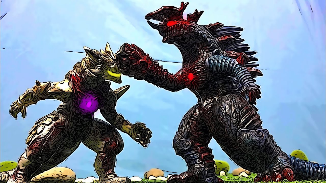 Mega Monster Battle 4 vs Thunder Killer Ultraman Stop