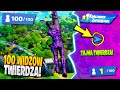 100 WIDZÓW na TAJNĄ TWIERDZĘ w Fortnite ... (PREDATOR = $$$!)