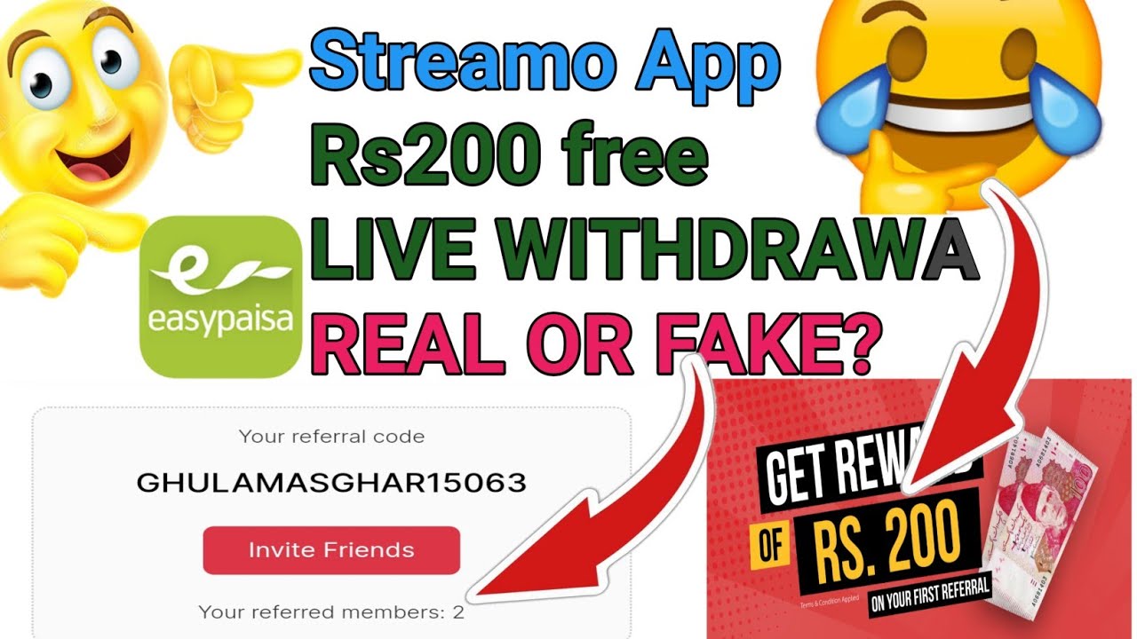 Streamo App Real or Fake Proof Live Withdrawa Online Earning App 2022 Part 1