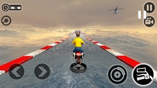 Kids Impossible Water Slide Motorbike Racing (by Game Bunkers) Android Gameplay [HD] screenshot 1