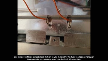 Bosch Range Lower Element Replacement