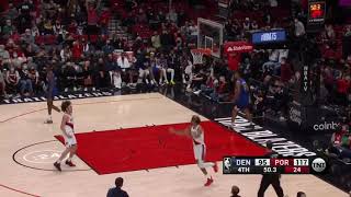 Greg Brown With His Between The Legs Fast Break Jam