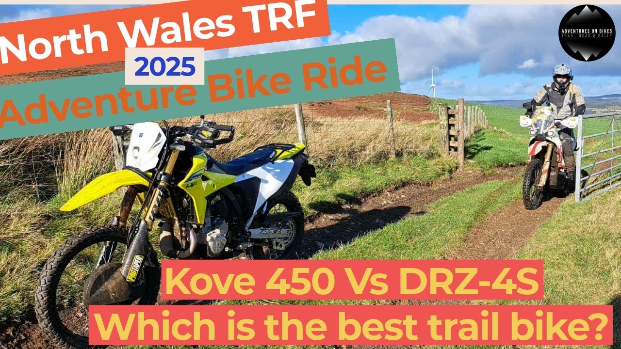 Велопробег TRF Adventure в Северном Уэльсе — ралли Kove 450 против DRZ4S