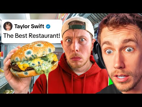 Miniminter Reacts To Testing Celebrities Favourite Restaurants!