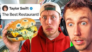 Celebrity Miniminter Reacts To Testing Celebrities Favourite Restaurants! Wealth