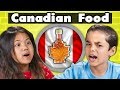 KIDS EAT CANADIAN FOOD | Kids Vs. Food