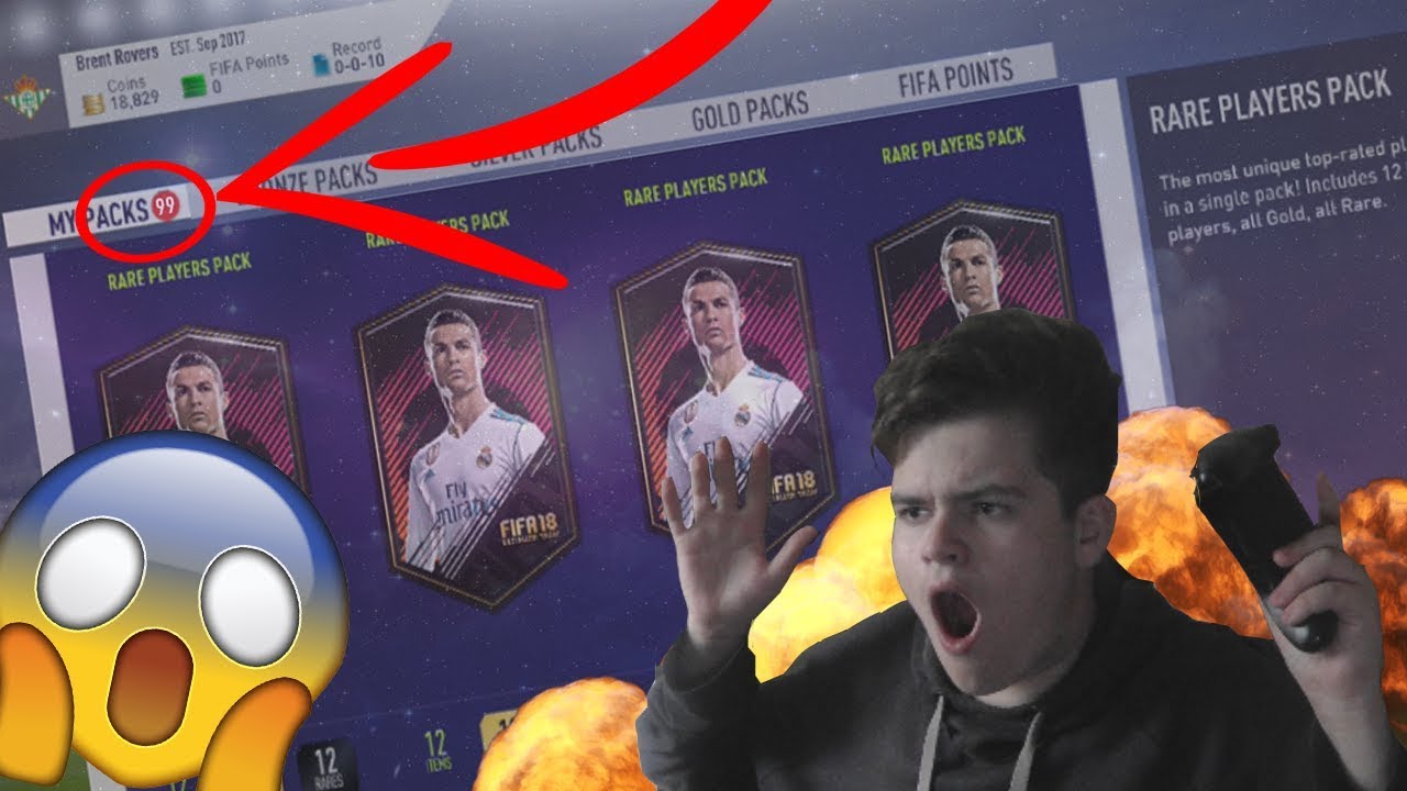 *OMG* HOW TO GET UNLIMITED 50K PACKS ON FIFA 18!! (Fifa 18 Free Packs Glitch)