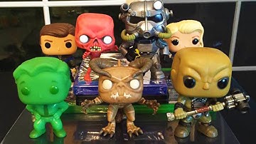 FALLOUT FUNKO POP UNBOXING!! FULL SET PRE-RELEASE!!