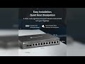 Overview: TP-Link ER7212PC | Omada Router, PoE Switch & Controller 3-in-1 Gigabit VPN Router | U...