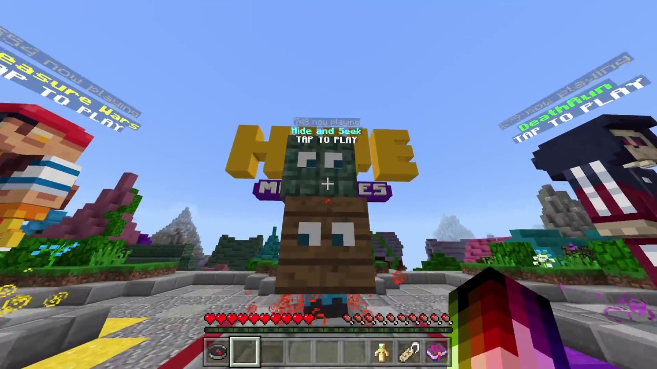 MINECRAFTS NEW SERVER THE HIVE!!! - YouTube