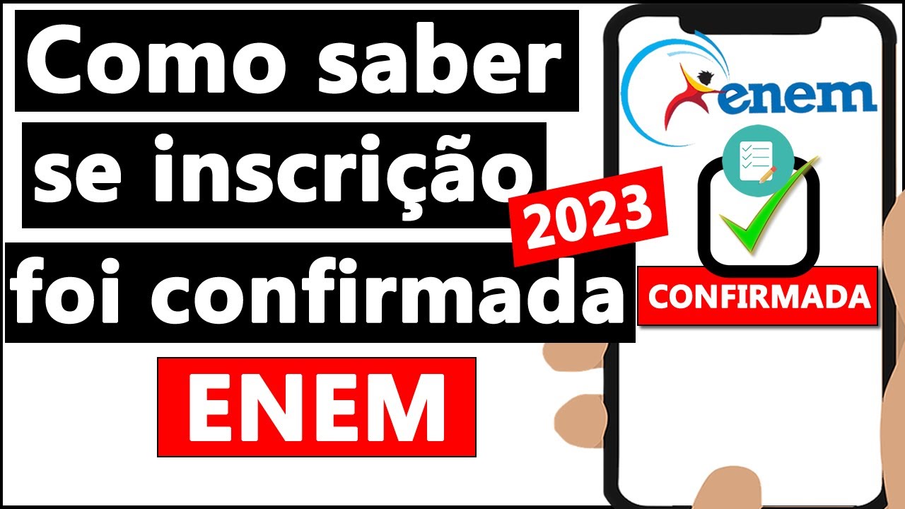 COMO SABER se MINHA INSCRIÇÃO foi CONFIRMADA - Acompanhar Inscrição ...
