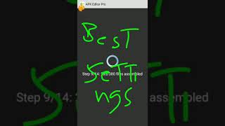 Tutorial Apk Editor Pro Best Settings screenshot 2