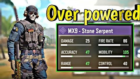 🔥  Over powered  mx9 🔥 Best mx9 loadout | MP Ranked gameplay codmobile...!