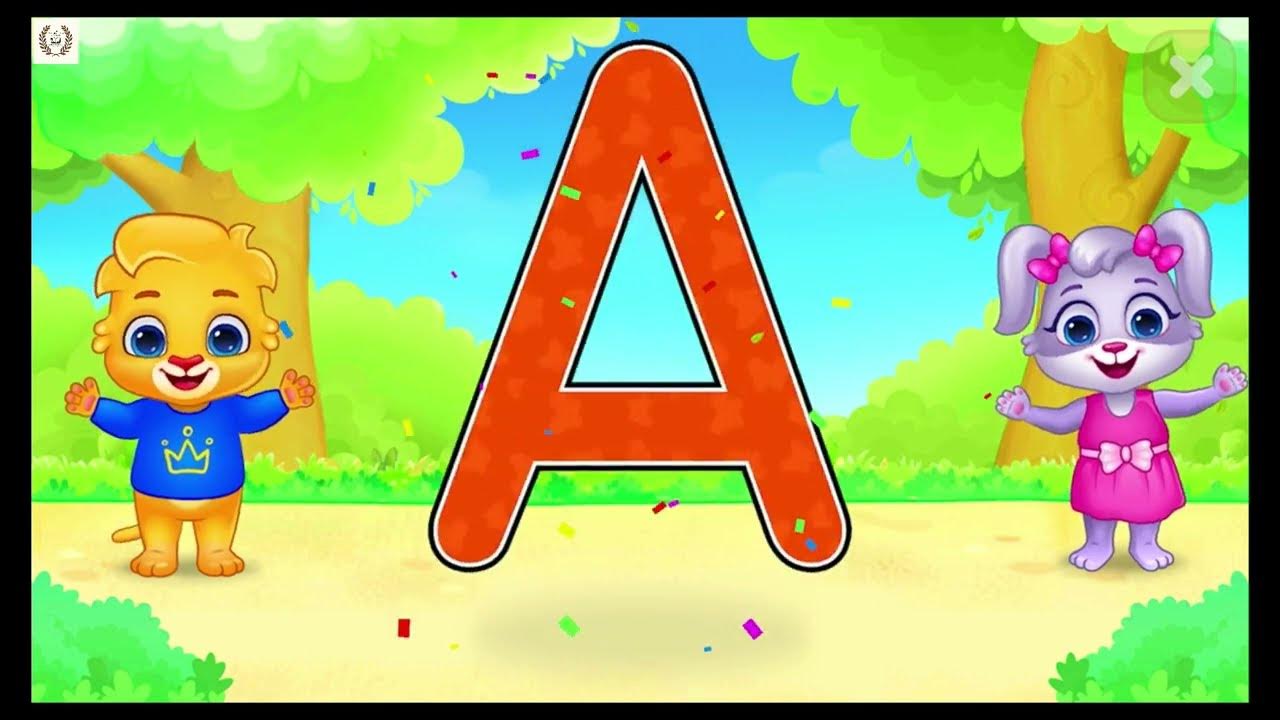 English Alphabets A to E Capital Alphabets Nursery Rhymes Kids