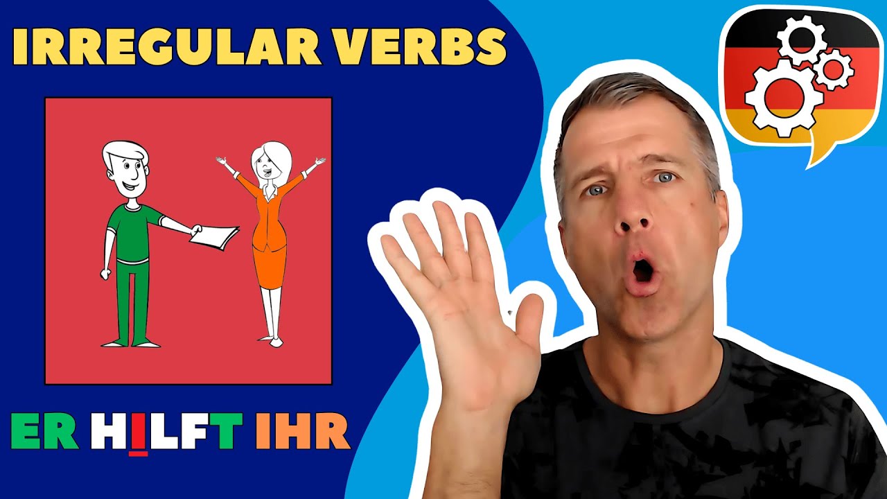 🇩🇪 4 German Present Tense of Irregular Verbs German for Beginners Marcus´ Language Academy
