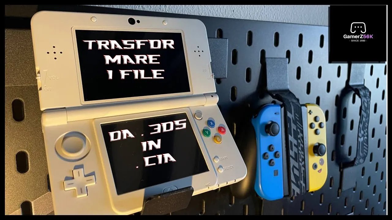 Come Trasformare File 3ds in CIA per NINTENDO 3DS! Facile!#guida # ...