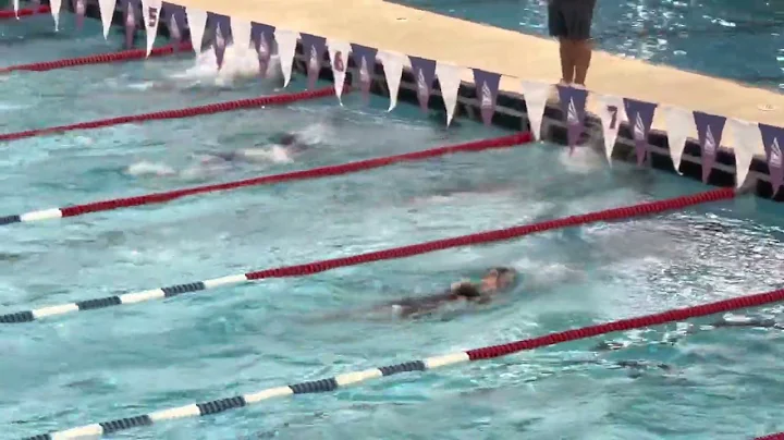 Anna Gregg 200 yard back November 19, 2022 - SPIRE