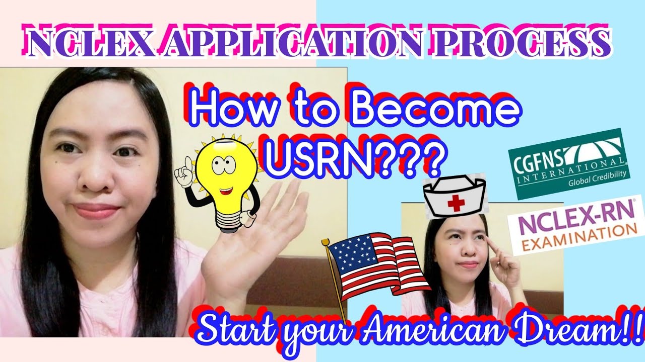 NCLEX APPLICATION PROCESS | How to Become USRN?? | Start Your American ...