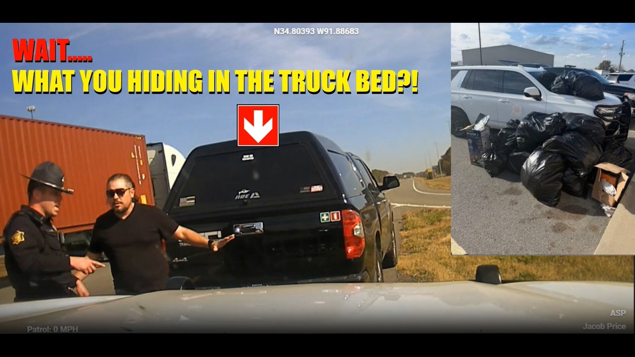 Arkansas Troopers Price and Escamilla Incredible Arrest Left TRAFFICKER Speechless-Ana has a K9!!