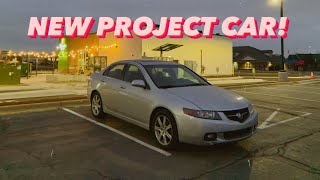 New Project Car!! CL9 Acura TSX