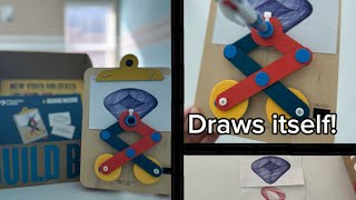 Reviewing @MarkRober’s 4th @CrunchLabs Build Box: The Drawing Machine