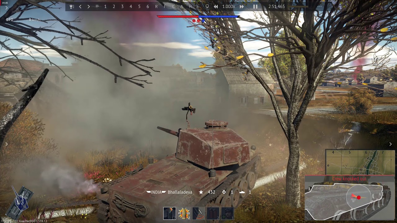 (War Thunder Tank RB) Chi Nu II a.k.a KV1 Killer Gameplay ,7 Quick