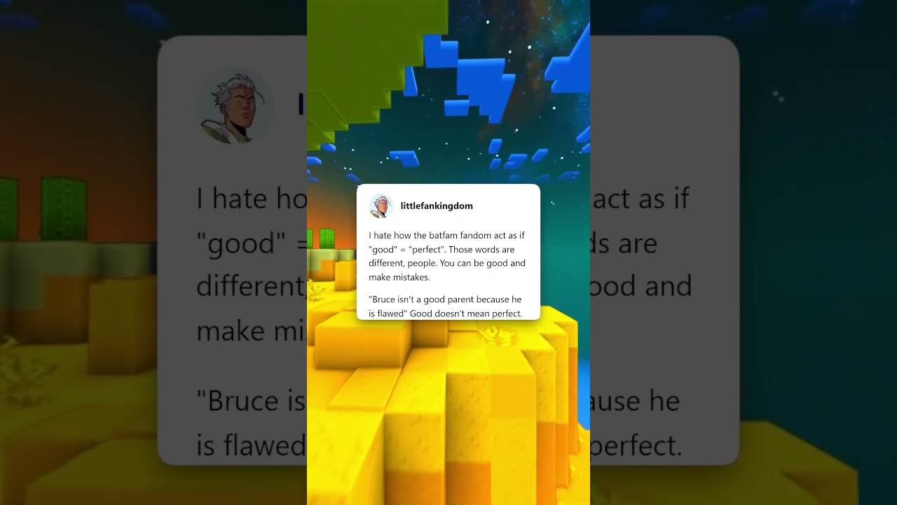 Perfect Isn't Good!