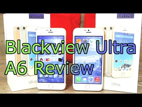BlackView Ultra A6 - Iphone 6 "Clone" for 110$ - Full Review [HD]