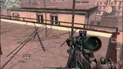 MW2 How to get on top of the roof in Karachi