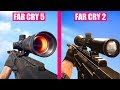 FAR CRY 5 Vs FAR CRY 2 Weapons Comparison 