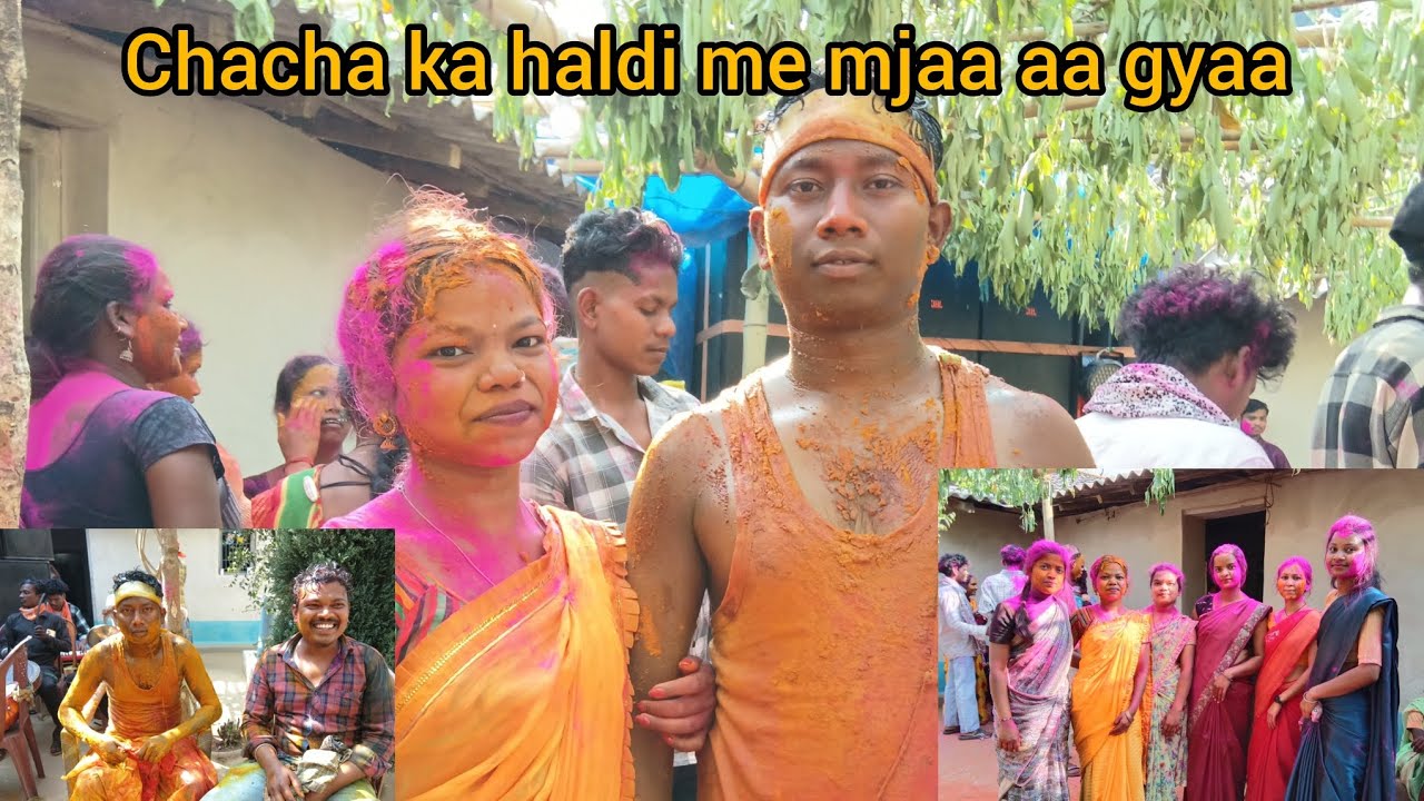 Chacha ka haldi //Ashwani Sidar//vlog//@AshwaniSidar-w9l 