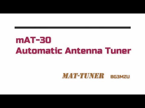 mAT-30 Automatic Antenna Tuner