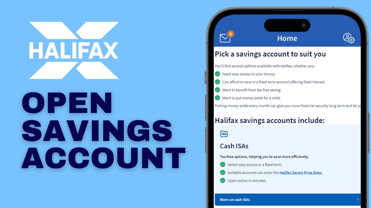 How To Create a Savings Account on Halifax (Step by Step)