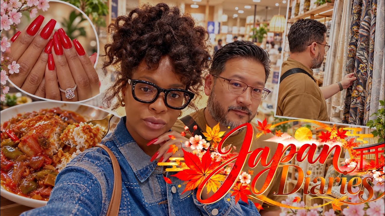 JAPAN DIARIES ￼| Getting Ready for Autumn in Japan 🍂 | Curtain Shopping, New Nails & Slow Living💕