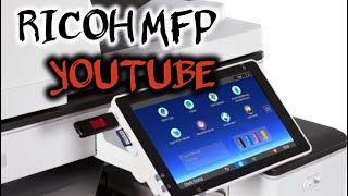 How to play YouTube on Ricoh MPC 4504/5504/2504 | Ricoh android #printer #ricoh