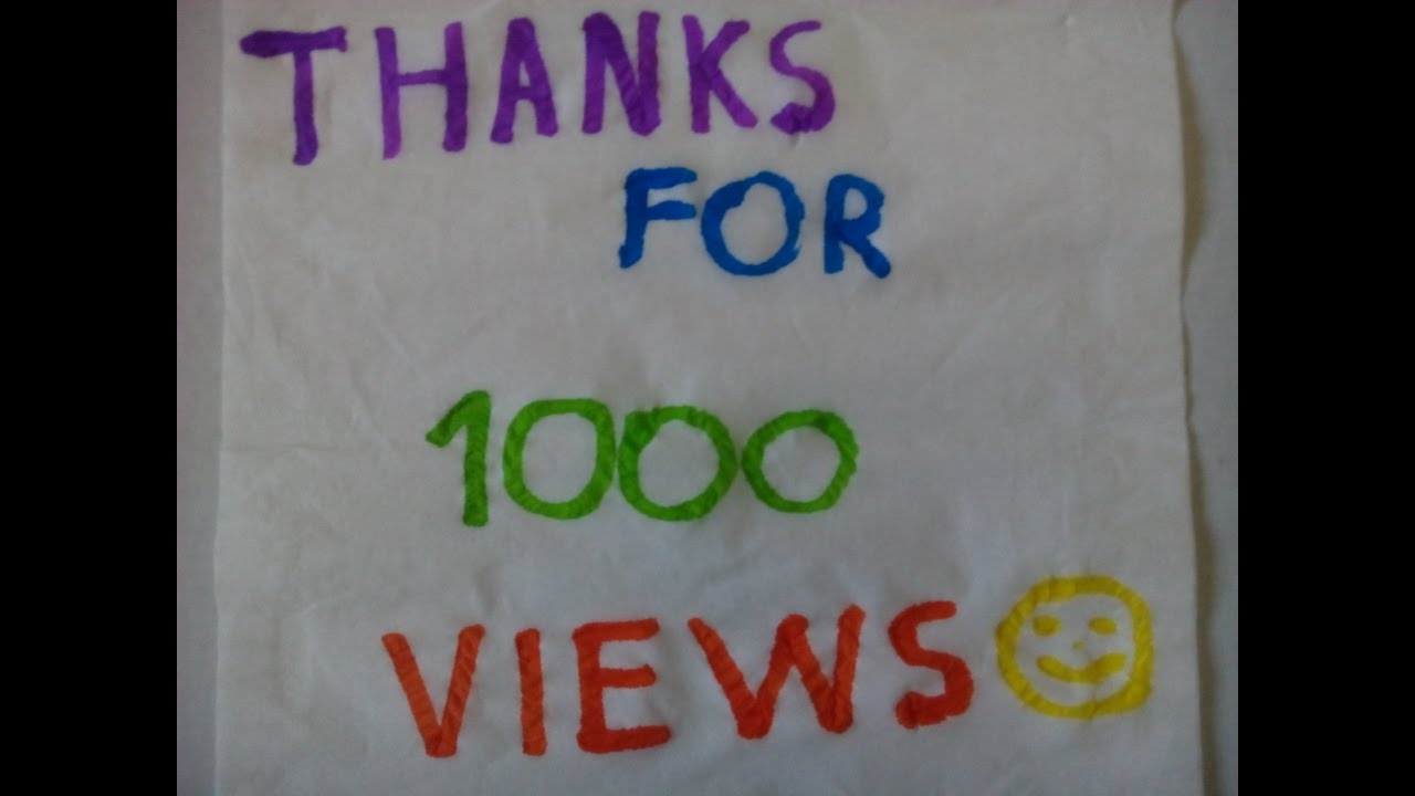 1000 views how to build my logo character youtube